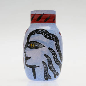 ULRICA HYDMAN-VALLIEN. Vas, glas, Artist collection, Kosta Boda, signerad.