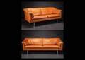 Dansk møbelproducent. Fritstående 3 og 2 pers. sofa 2