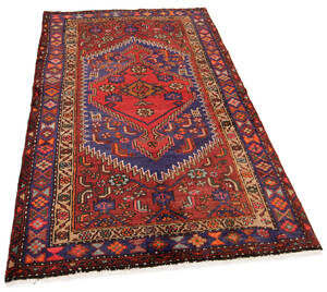 Handknuten persisk matta, Zanjan 197 x 122 cm