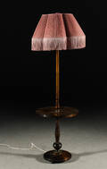 Golvlampa med bordhyllplan, 1930-tal