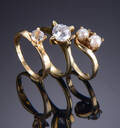 Tre ringe guld. 3