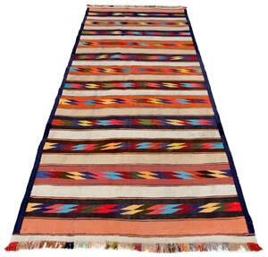 Handknuten persisk matta, Harsin-Kelim 290 x 133 cm Denna vara har satts till omförsäljning under nytt varunummer4160947