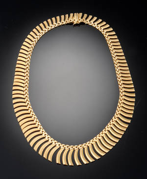 Guldcollier 18 kt. - 46,2 gram
