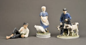 Kgl. P. Tre porcelænsfigurer 3