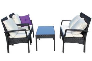 Polyrattan sofasæt 4