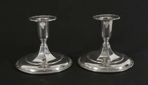 Ljusstakar 1 par, silver, 1956