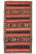 Persisk Kermanshah nomade-kelim, 300x162 cm.