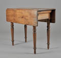 Klaffbord i fur, 1800-tal