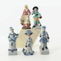 FIGURINER, porslin, 5 st