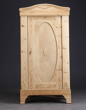 Karlekammerskab, fyrretræ, omkring 1900