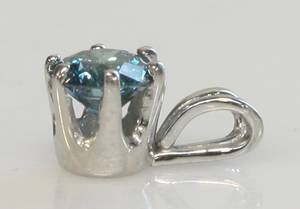 Brillantvedhæng, ca. 0.40 ct.