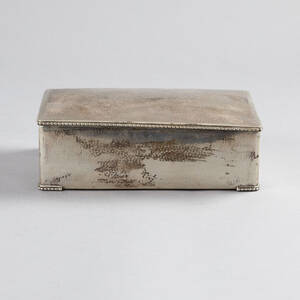 Cigarrskrin i silver