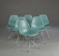 Charles Eames. Et sæt på seks stole, model DSR 6