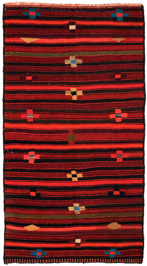 Persisk Harsin Kelim 252x136 cm.