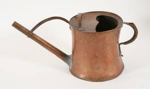 Vattenkanna i koppar, 181900-tal