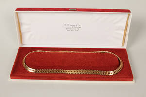 Halskæde af 14 k. guld.