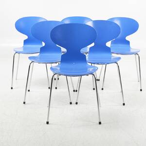 Arne Jacobsen, 6 stolar Myran3101