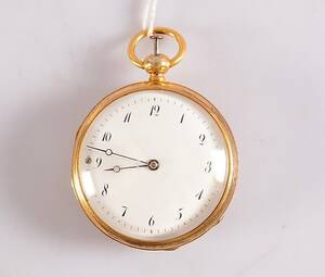 CYLINDERUR MED SPELDOSA, 1800-tal.