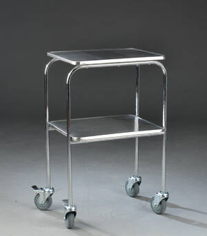 Rullebord, metal. 50 x 40 cm. Denne vare er sat til omsalg under nyt varenummer 4999430