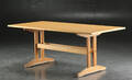 Shakerbord  spisebord af egetræ, dansk møbelproducent 