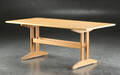 Shakerbord  spisebord af egetræ, dansk møbelproducent 