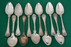 Silverskedar ca 716gr