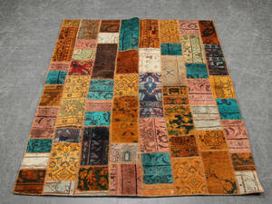 Persisk Patchwork tæppe, 175 x 125 cm.