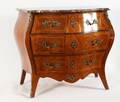 Byrå med tre lådor, rokoko-stil, 1900-tal
