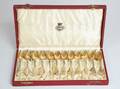 Kaffeskedar, silver