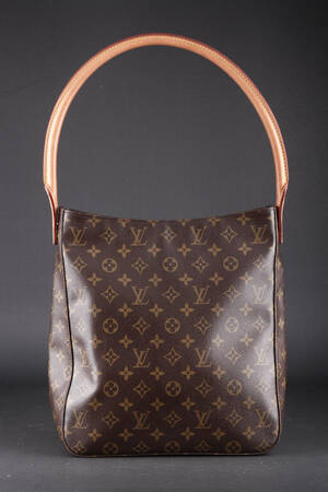 Louis Vuitton. Skuldertaske. Model Looping. Monogram canvas.