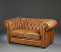 To-pers. Chesterfield sofa