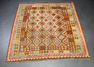 Afghansk Kelim 195 x 192 cm. 