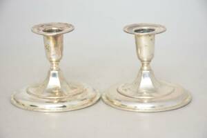 Silverljusstakar ca 84,5gr