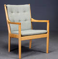 Hans J. Wegner. Lænestol af bøgetræ, model 1788 