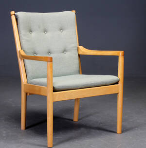 Hans J. Wegner. Lænestol af bøgetræ, model 1788 