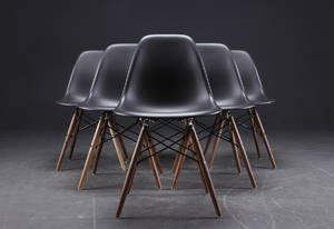 Charles Eames 1907- 1978. Seks stole, model DSW 6
