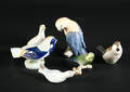 Royal Copenhagen samt BG. Samling fugle i porcelæn 5