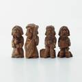 TRÄFIGURER, 4 st