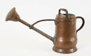 Vattenkanna i koppar och järnsmide, 1800-tal