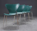 Arne Jacobsen 1902 - 1971. 7er stole 3107. 4