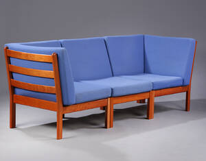 Hans J. Wegner for Getama. Modul sofa, tre-pers model GE280 3 