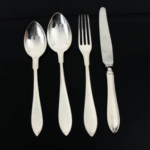 BESTICK, Spets, nysilver