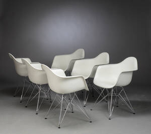  Ray og Charles Eames. Armstole model Dar 6 Denne vare er sat til omsalg under nyt varenummer 4154886