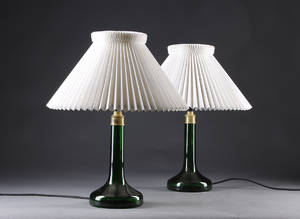 Holmegaard Le Klint. Par bordlamper 2