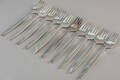 Tias Eckhoff for Georg Jensen. Cypres, 10 gafler. Sterlingsølv 10