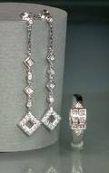 Set Brillant-Diamant Schmuck ca. 0.68 ct. 3