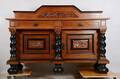 SIDEBOARD, ek, skuren dekor, 1900-tal.
