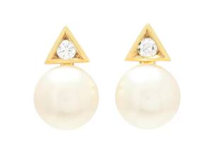 PÄRLÖRHÄNGEN, 18K