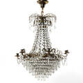 Ljuskrona gustaviansk stil 