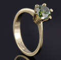 Solitaire ring ca. 1.22 ct.
